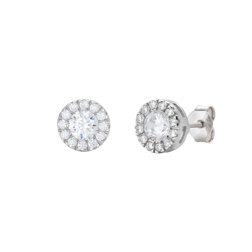 Orecchini Royal Zirconi Bianchi Collezione Diamond Codice: ORLUBBBZ € 59,90