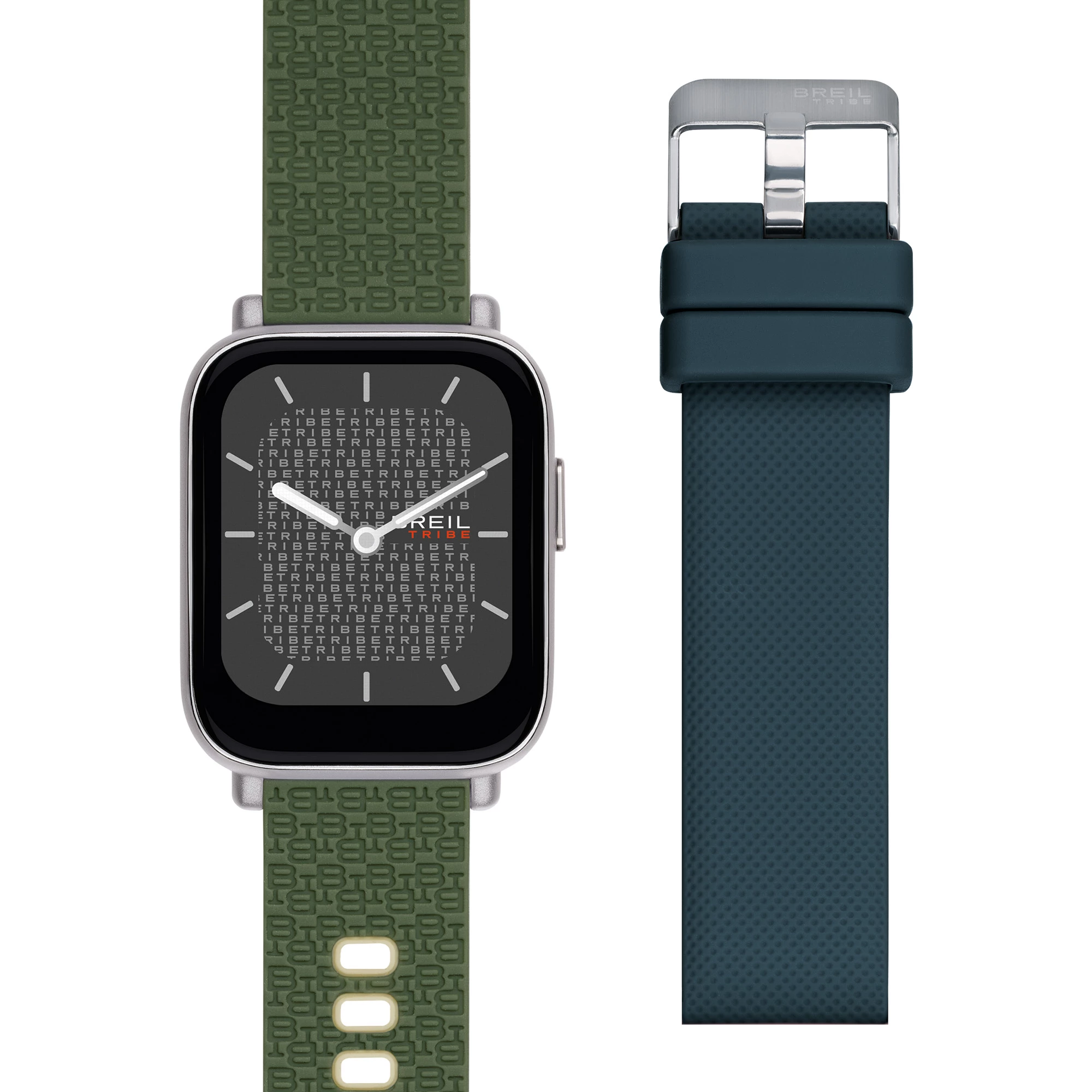 SMARTWATCH BREIL CON DOPPIO CINTURINO E CASSA 36 X 44 MM