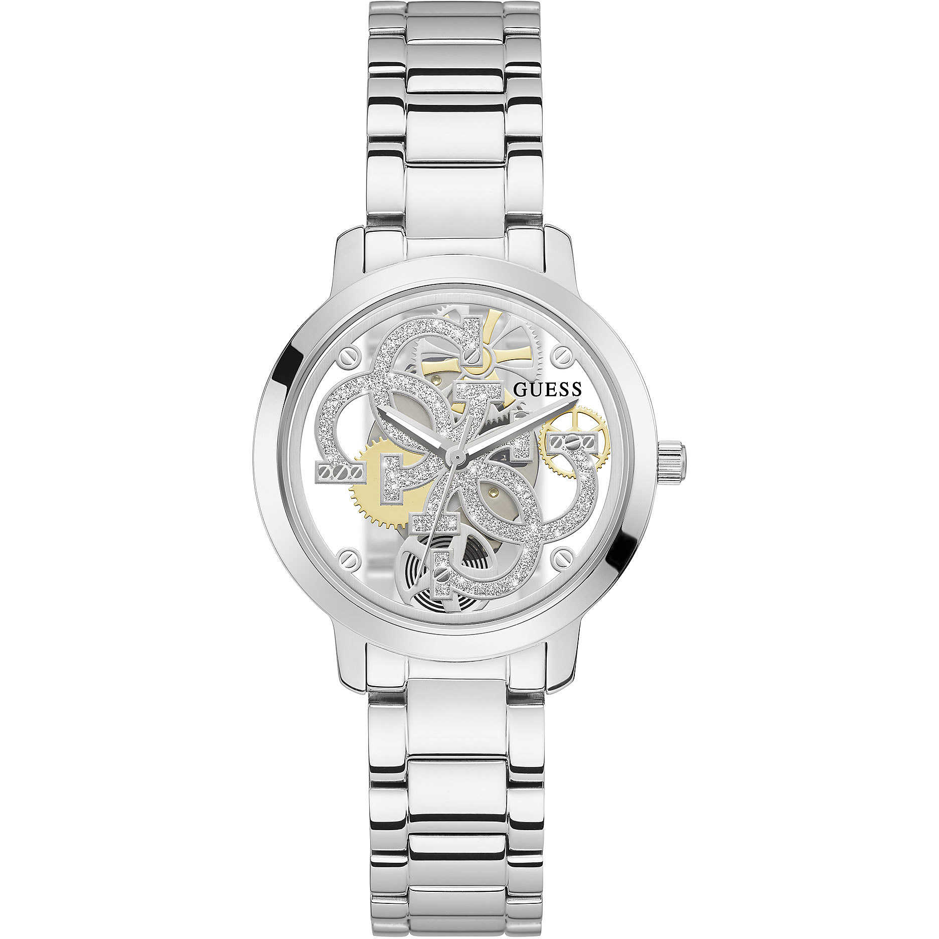Guess orologio al quarzo Guess donna Quattro Clear